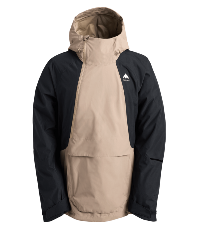 BURTON RESERVE 2L RELAXED ANORAK SUMMIT TAUPE/TRUE BLACK 2026