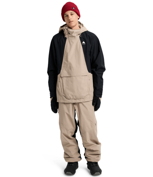 BURTON RESERVE 2L RELAXED ANORAK SUMMIT TAUPE/TRUE BLACK 2026