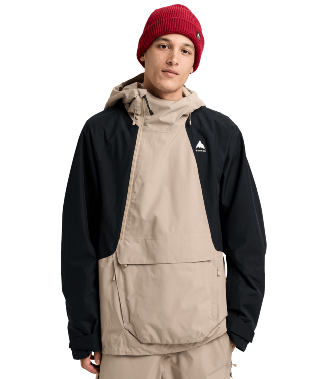 BURTON RESERVE 2L RELAXED ANORAK SUMMIT TAUPE/TRUE BLACK 2026