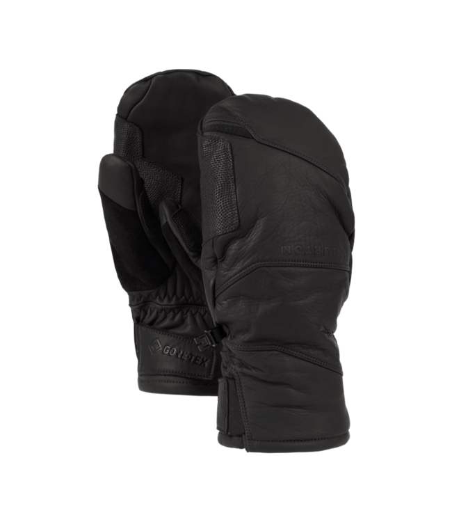 BURTON [AK] CLUTCH GORE-TEX LEATHER MITTS TRUE BLACK 2026