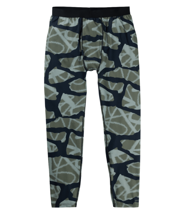 BURTON MIDWEIGHT BASE LAYER PANTS GRAFFITI CAMO 2026