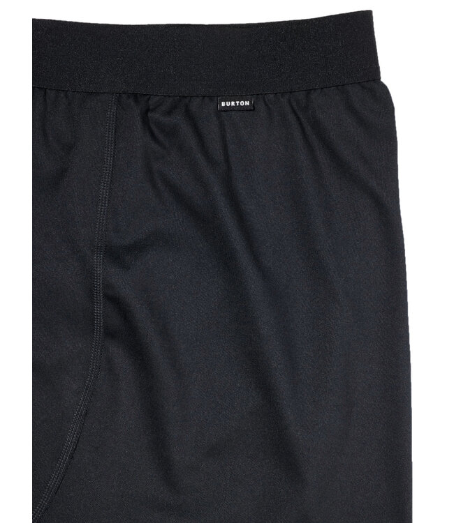 BURTON MIDWEIGHT BASE LAYER PANTS TRUE BLACK 2026