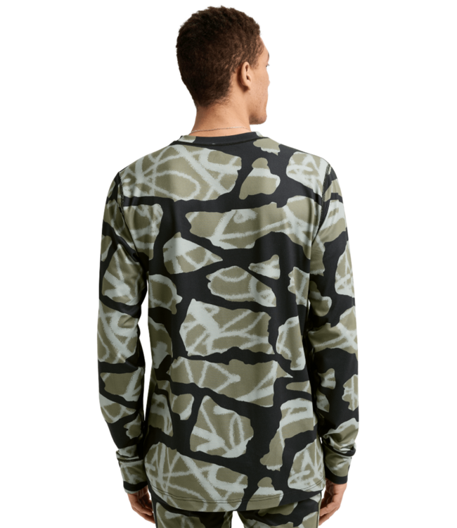 BURTON MIDWEIGHT BASE LAYER CREWNECK GRAFFITI CAMO 2026