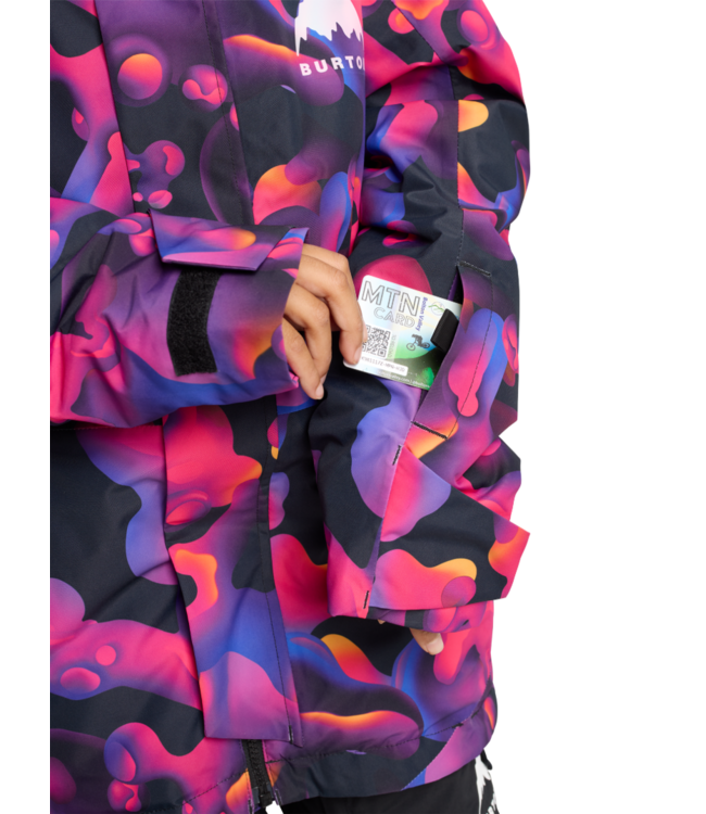 BURTON KIDS SKIMMER JACKET LAVA LAMP 2026