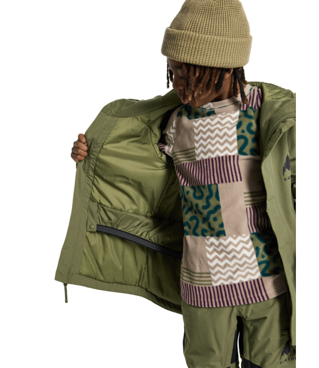 BURTON KIDS SKIMMER JACKET FOREST MOSS 2026