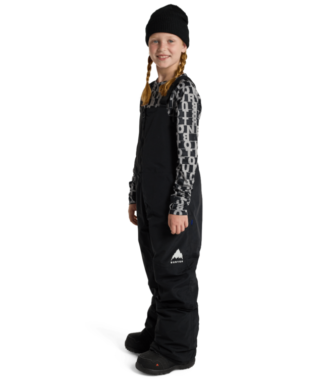 BURTON KIDS SKYLAR 2L BIB PANTS TRUE BLACK 2026