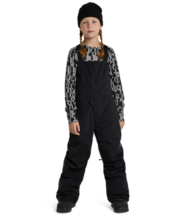 BURTON KIDS SKYLAR 2L BIB PANTS TRUE BLACK 2026