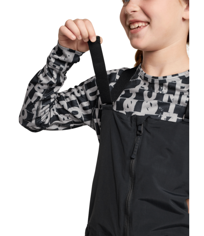 BURTON KIDS SKYLAR 2L BIB PANTS TRUE BLACK 2026