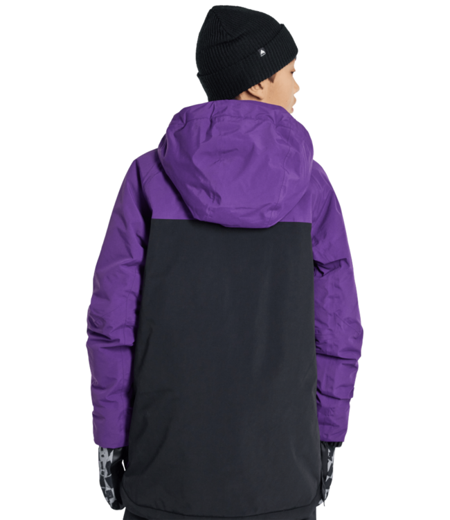 BURTON KIDS FROSTNER 2L ANORAK JACKET IMPERIAL PURPLE/TRUE BLACK 2026