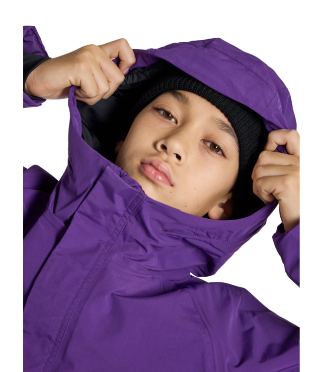 BURTON KIDS FROSTNER 2L ANORAK JACKET IMPERIAL PURPLE/TRUE BLACK 2026