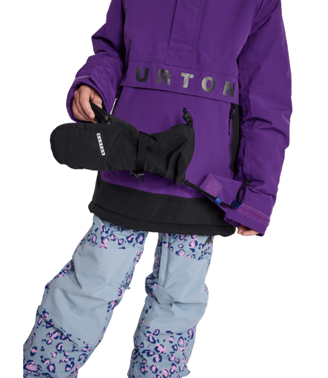BURTON KIDS FROSTNER 2L ANORAK JACKET IMPERIAL PURPLE/TRUE BLACK 2026