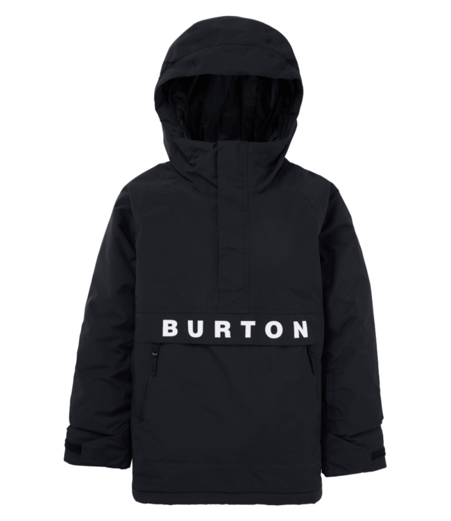 BURTON KIDS FROSTNER 2L ANORAK JACKET TRUE BLACK 2026