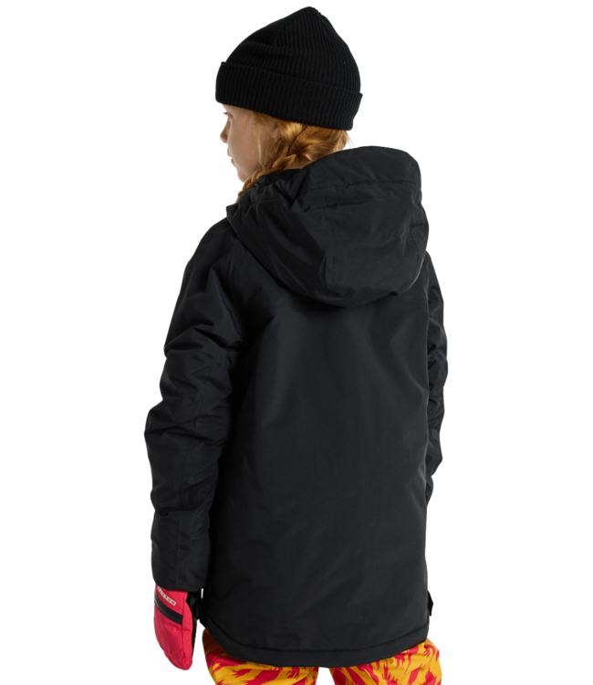 BURTON KIDS FROSTNER 2L ANORAK JACKET TRUE BLACK 2026