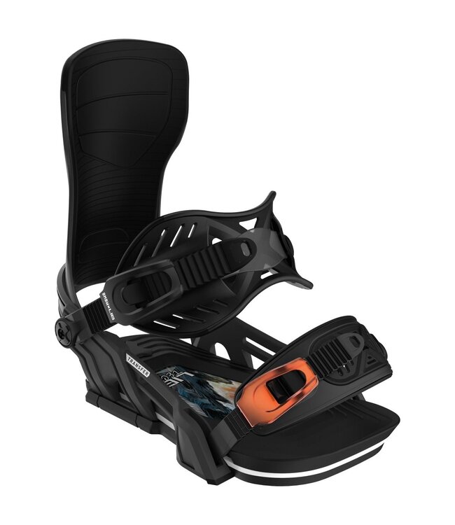 BENT METAL TRANSFER SNOWBOARD BINDINGS BLACK 2026