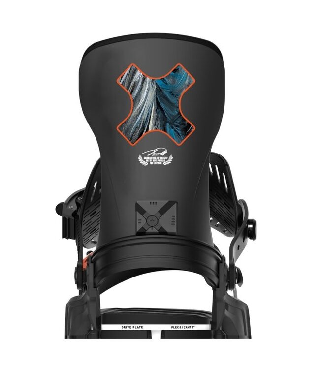 BENT METAL TRANSFER SNOWBOARD BINDINGS BLACK 2026