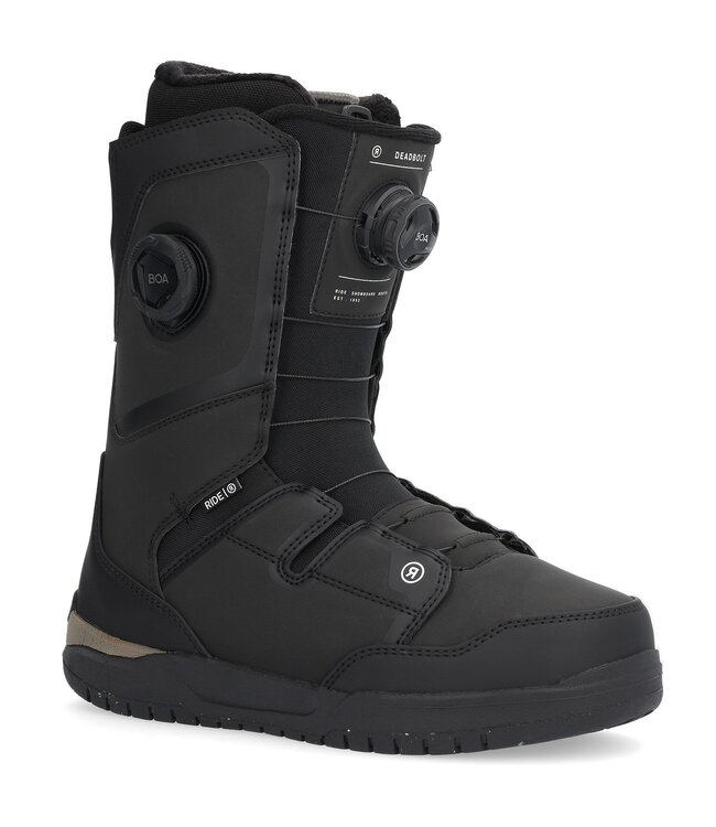 RIDE DEADBOLT ZONAL SNOWBOARD BOOTS 2026 BLACK