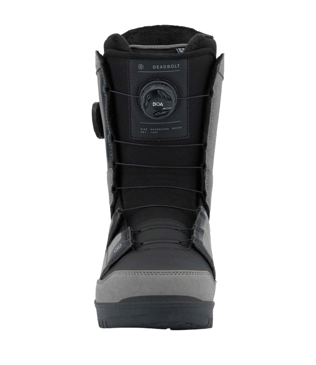 RIDE DEADBOLT ZONAL SNOWBOARD BOOTS GREY 2026