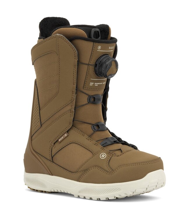 RIDE WOMENS SAGE SNOWBOARD BOOTS BROWN 2026