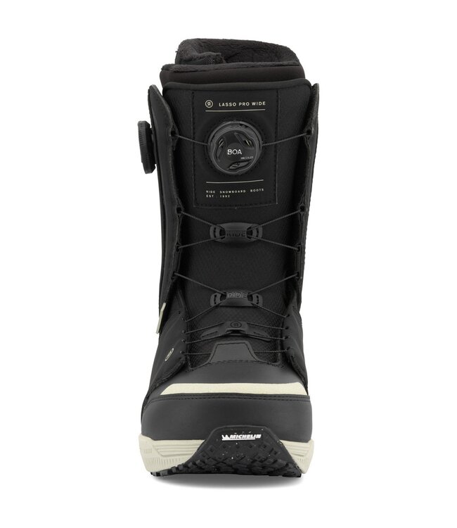RIDE LASSO PRO WIDE SNOWBOARD BOOTS BLACK 2026