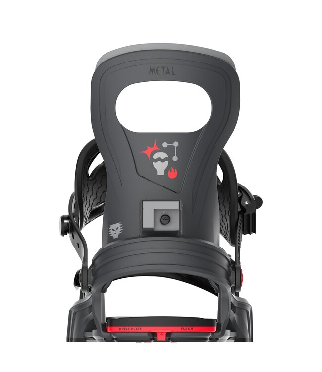 BENT METAL JOINT SNOWBOARD BINDINGS BLACK 2026