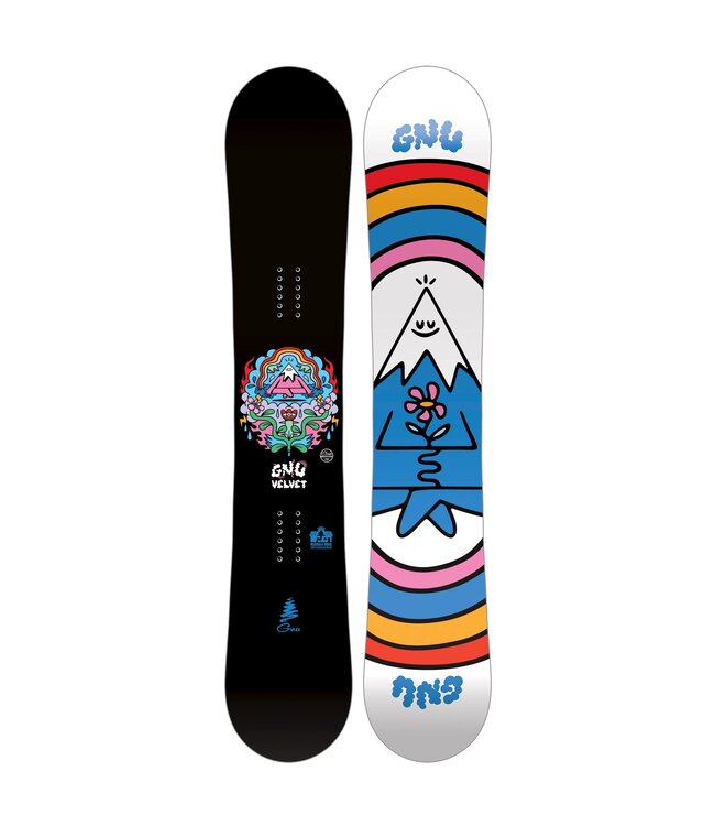 GNU WOMENS VELVET SNOWBOARD 2026