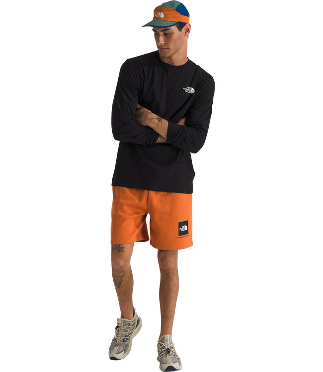 THE NORTH FACE EVOLUTION BOX NSE L/S TEE BLACK/WHITE 2026