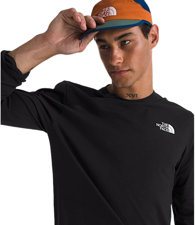THE NORTH FACE EVOLUTION BOX NSE L/S TEE BLACK/WHITE 2026