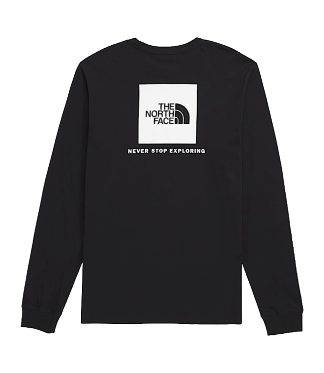 THE NORTH FACE EVOLUTION BOX NSE L/S TEE BLACK/WHITE 2026