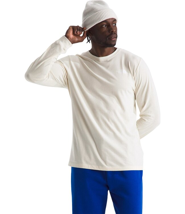THE NORTH FACE EVOLUTION BOX NSE L/S TEE WHITE DUNE 2026