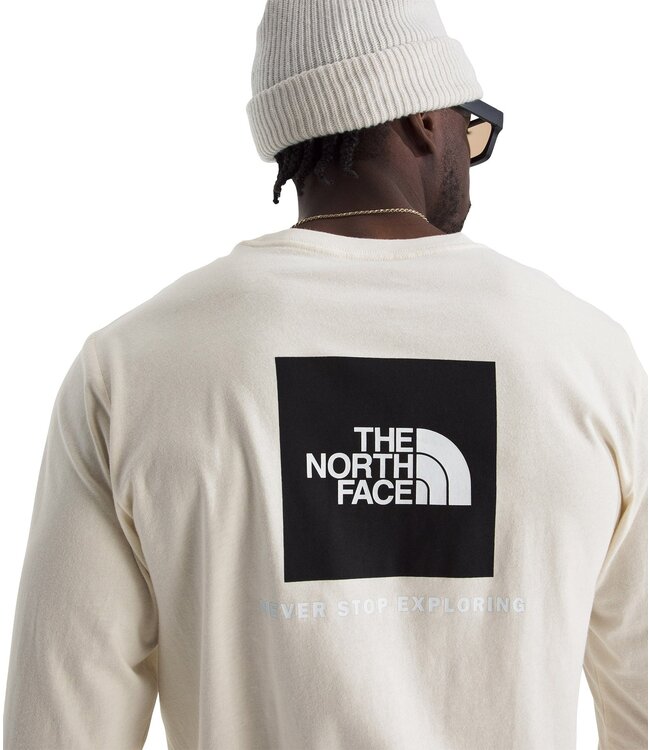 THE NORTH FACE EVOLUTION BOX NSE L/S TEE WHITE DUNE 2026