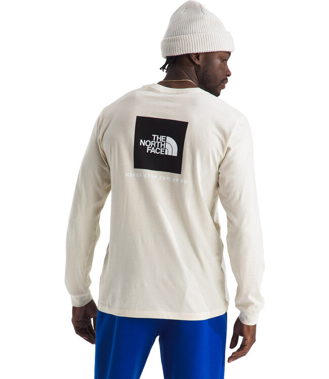 THE NORTH FACE EVOLUTION BOX NSE L/S TEE WHITE DUNE 2026