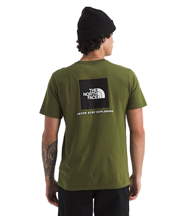THE NORTH FACE EVOLUTION BOX NSE S/S TEE WOODLAND GREEN 2026