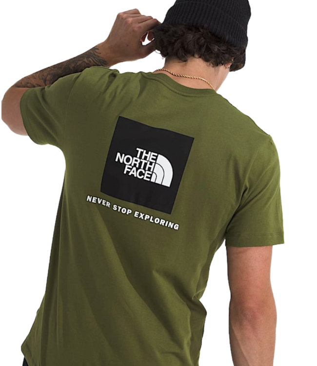 THE NORTH FACE EVOLUTION BOX NSE S/S TEE WOODLAND GREEN 2026