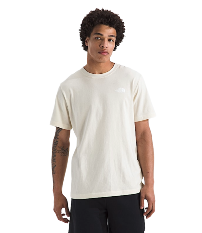 THE NORTH FACE EVOLUTION BOX NSE S/S TEE WHITE DUNE 2026