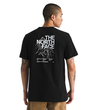 THE NORTH FACE THE NORTH FACE EVOLUTION HALF DOME MOUNTAIN S/S TEE—GRAPHIC BLACK 2026
