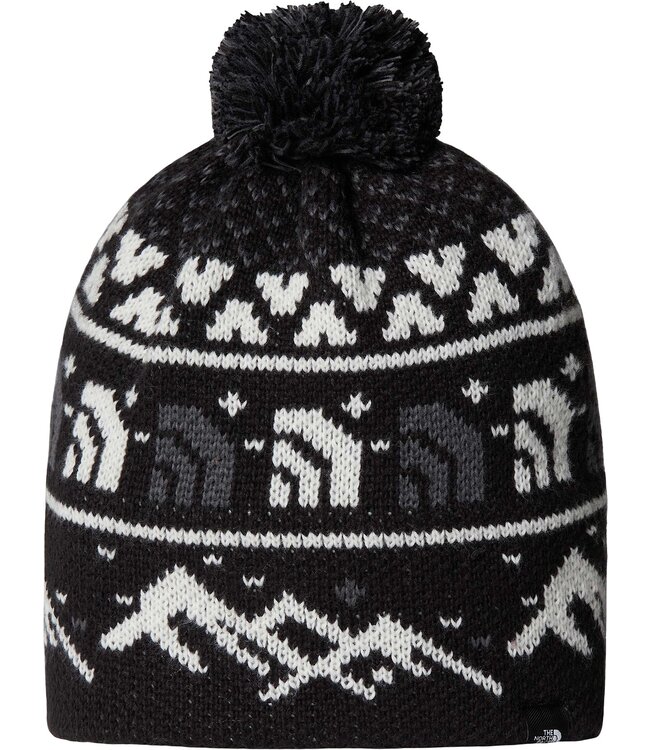 THE NORTH FACE CABIN SKI TUKE BLACK JACQUARD/POM 2026