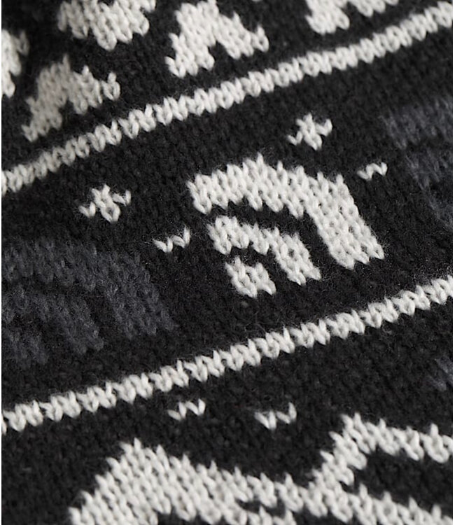 THE NORTH FACE CABIN SKI TUKE BLACK JACQUARD/POM 2026