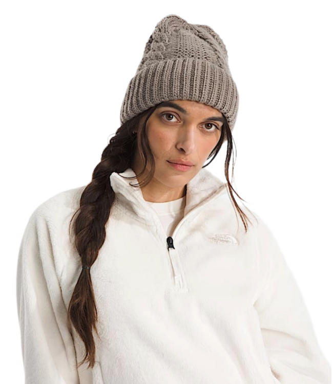 THE NORTH FACE WOMENS OH MEGA BEANIE MOCHA BROWN 2026