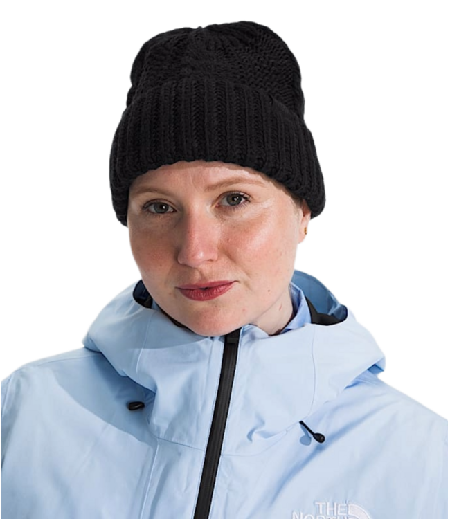 THE NORTH FACE WOMENS OH MEGA BEANIE BLACK/BLACK 2026