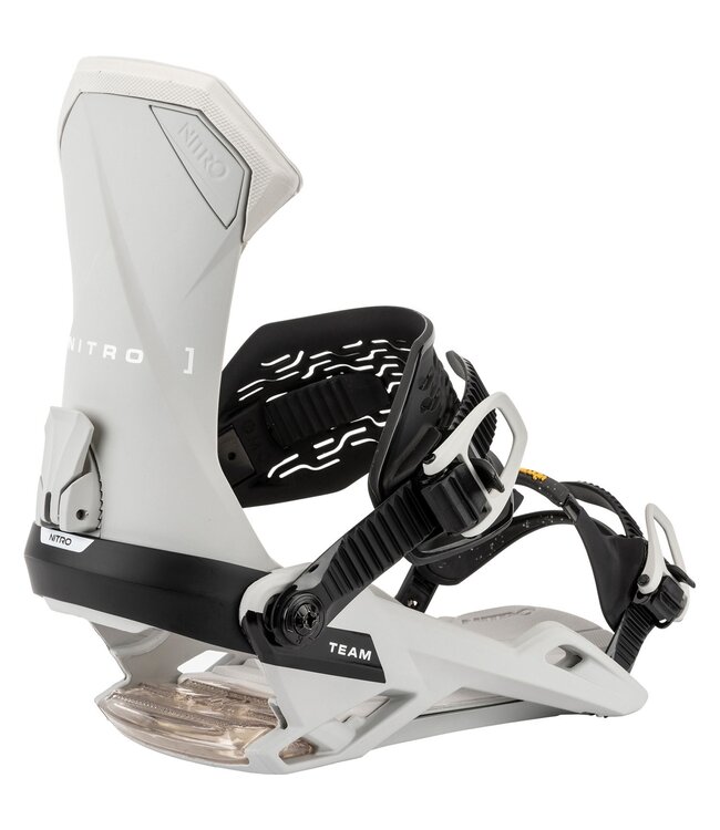 NITRO TEAM SNOWBOARD BINDINGS GREY 2026