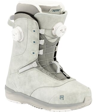 NITRO NITRO WOMENS CROWN BOA SNOWBOARD BOOTS LIGHT GREY 2026