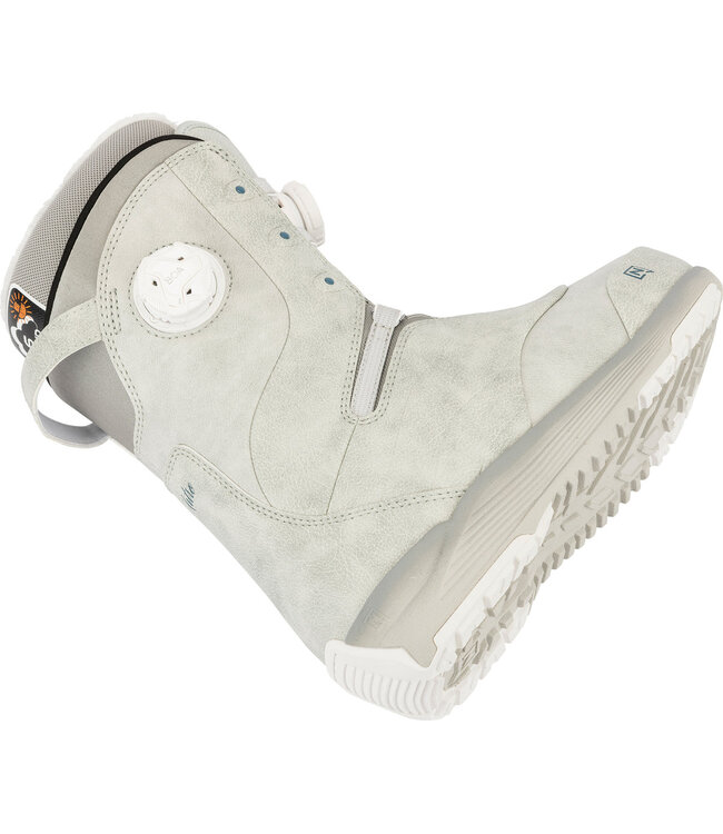 NITRO WOMENS CROWN BOA SNOWBOARD BOOTS LIGHT GREY 2026