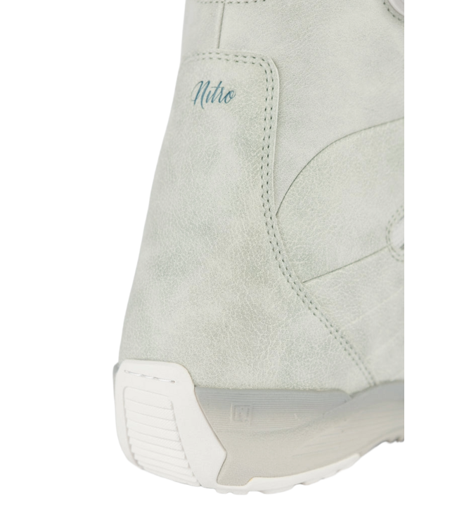NITRO WOMENS CROWN BOA SNOWBOARD BOOTS LIGHT GREY 2026