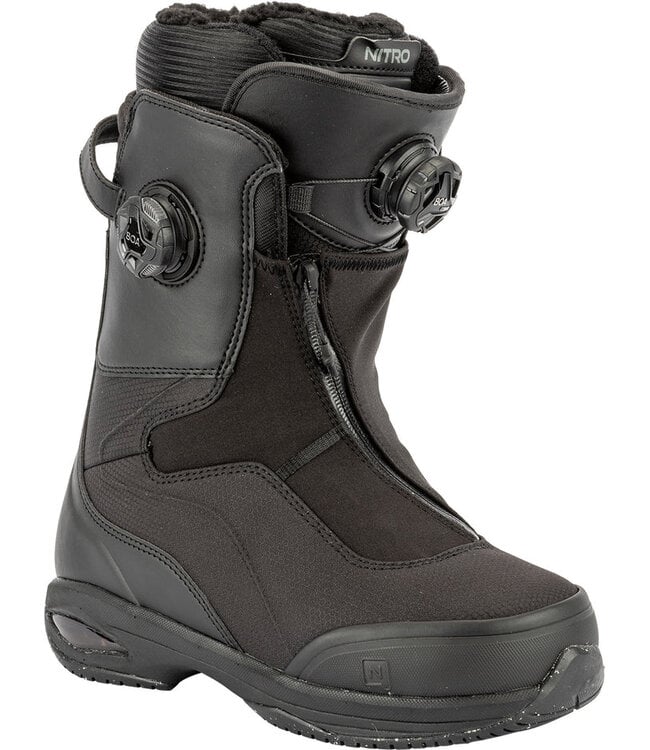 NITRO WOMENS FATE BOA SNOWBOARD BOOTS BLACK 2026