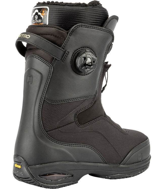 NITRO WOMENS FATE BOA SNOWBOARD BOOTS BLACK 2026