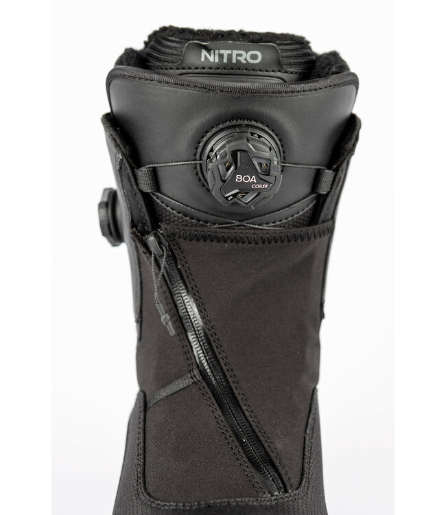 NITRO WOMENS FATE BOA SNOWBOARD BOOTS BLACK 2026