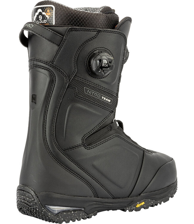 NITRO TEAM BOA SNOWBOARD BOOTS BLACK 2026