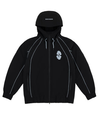 SOUVENIR SOUVENIR INSULATED TRACK JACKET BLACK 2026