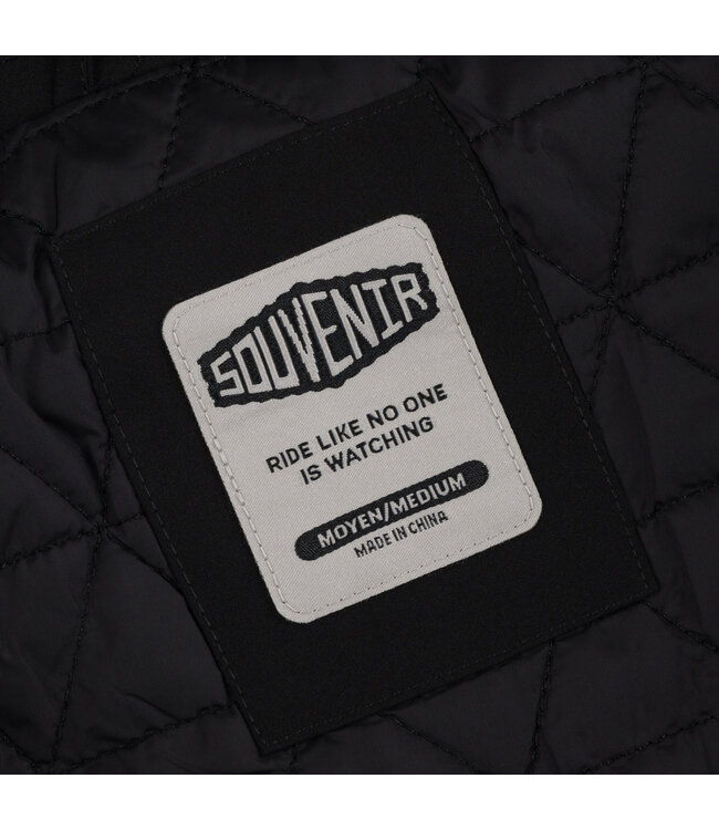 SOUVENIR INSULATED TRACK JACKET BLACK 2026