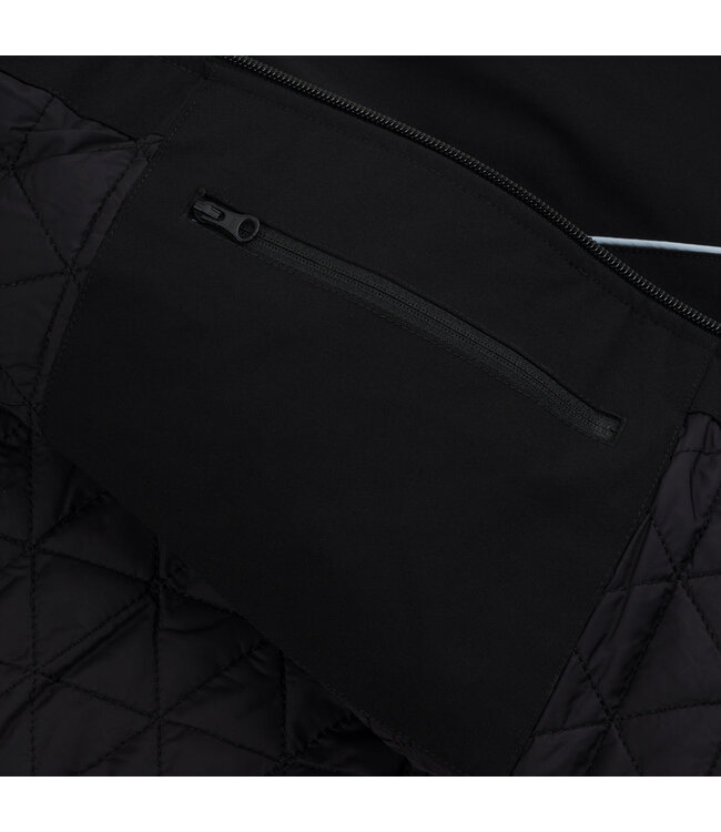 SOUVENIR INSULATED TRACK JACKET BLACK 2026